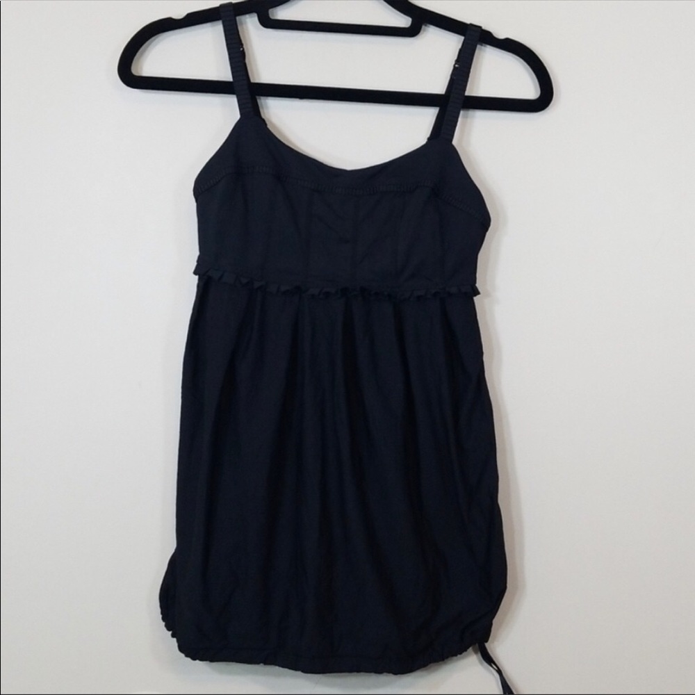 Lululemon Black Build in Bra Running Tank Top